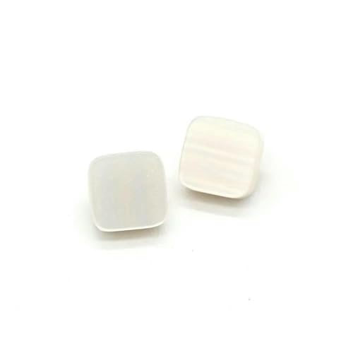 20 Stück 12 mm kleine quadratische Perlmuttknöpfe für Kleidungsstücke, Hemden, Blusen, Röcke, Strickjacken, Nähzubehör-Weiß-Diagonal 12 mm 20 Stück 20 Stück 12 mm kleine quadratische Perlmuttknöpfe für Kleidungsstücke, Hemden, Blusen, Röcke, Strickjacken, Nähzubehör-Weiß-Diagonal 12 mm 20 Stück von AYHTUD