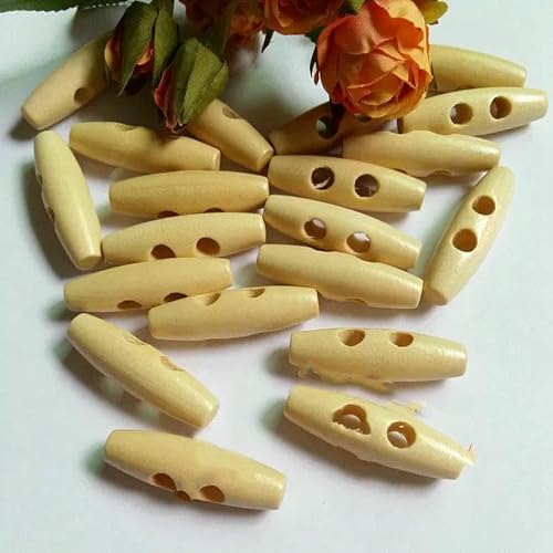 20 Stück 40 mm 2 Löcher Holzknöpfe Nähzubehör Olivenschnalle groß lang Scrapbook Duffel Coat Overcoat Button-1 20 Stück 40 mm 2 Löcher Holzknöpfe Nähzubehör Olivenschnalle groß lang Scrapbook Duffel Coat Overcoat Button-1 von AYHTUD