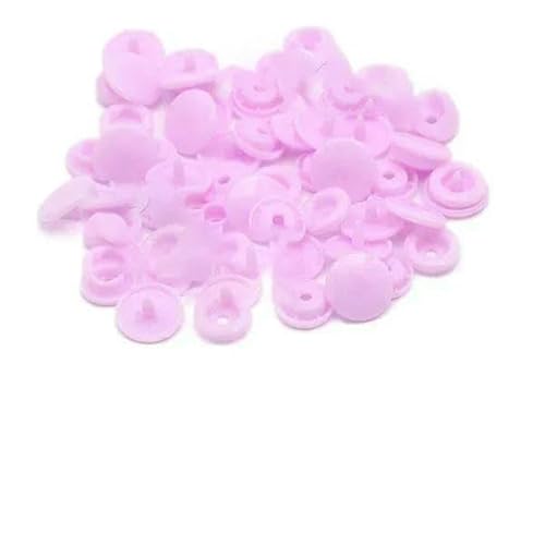 200 Sets Druckknöpfe T5 Rundknopf für Kleidung Druckknöpfe DIY Kinderwindeln Lätzchen-B18-400 Sets von AYHTUD