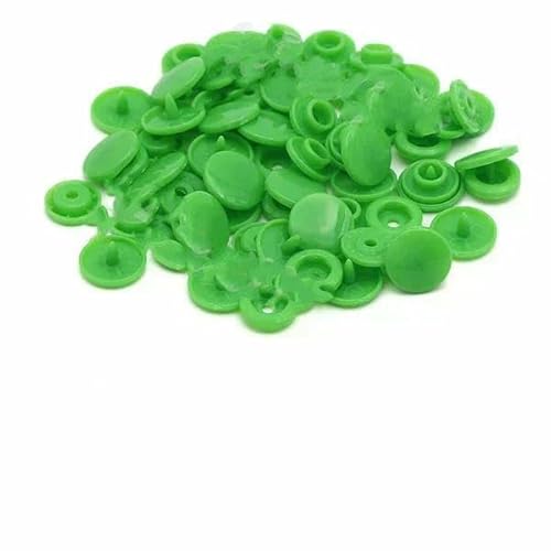 200 Sets Druckknöpfe T5 Rundknopf für Kleidung Druckknöpfe DIY Kinderwindeln Lätzchen Großhandel-B14-400 Sets von AYHTUD