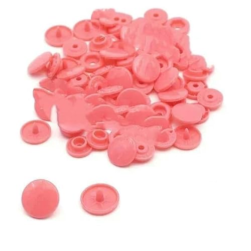 200 Sets Druckknöpfe T5 Rundknopf für Kleidung Druckknöpfe DIY Kinderwindeln Lätzchen Großhandel-B17-400 Sets von AYHTUD