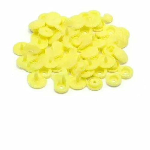 200 Sets Druckknöpfe T5 Rundknopf für Kleidung Druckknöpfe DIY Kinderwindeln Lätzchen Großhandel-B7-600 Sets von AYHTUD