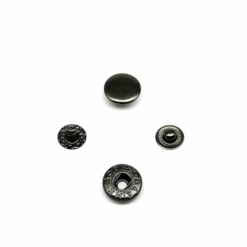 25 Sets Nr. 655, Nr. 633, Nr. 831, Nr. 201, Metall, kein Nähen, Druckknopf, Druckknopf, Niete, Ledertasche, Kleidung, Jacke, Reparatur, Niete, DIY-655, 10 mm, Pistol 25 Sets Nr. 655, Nr. 633, Nr. 831, Nr. 201, Metall, kein Nähen, Druckknopf, Druckknopf, Niete, Ledertasche, Kleidung, Jacke, Reparatur, Niete, DIY-655, 10 mm, Pistol von AYHTUD
