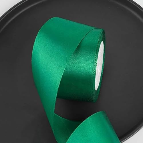 25 Yards/Rolle 2 Zoll Satinband DIY Rosen Handgefertigtes Bastelmaterial Weihnachten Halloween Hochzeit Geburtstagsfeier Geschenkband-Blaugrün-25 Yards Länge 25 Yards/Rolle 2 Zoll Satinband DIY Rosen Handgefertigtes Bastelmaterial Weihnachten Halloween Hochzeit Geburtstagsfeier Geschenkband-Blaugrün-25 Yards Länge von AYHTUD
