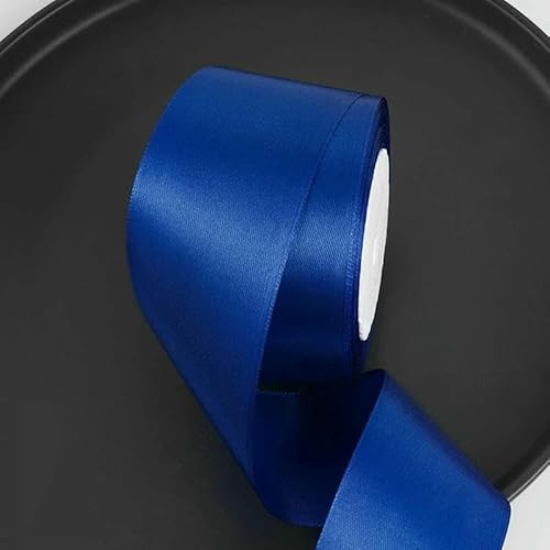 25 Yards/Rolle 2 Zoll Satinband DIY Rosen Handgefertigtes Bastelmaterial Weihnachten Halloween Hochzeit Geburtstagsfeier Geschenkband-Königsblau-25 Yards Länge 25 Yards/Rolle 2 Zoll Satinband DIY Rosen Handgefertigtes Bastelmaterial Weihnachten Halloween Hochzeit Geburtstagsfeier Geschenkband-Königsblau-25 Yards Länge von AYHTUD