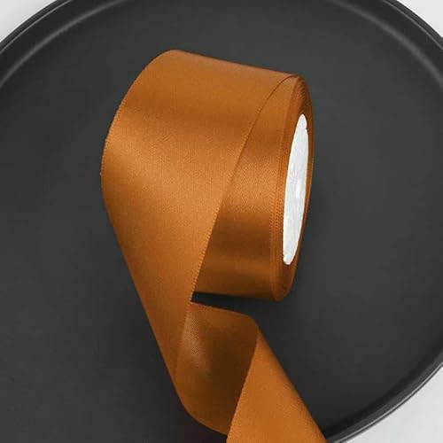 25 Yards/Rolle 2 Zoll Satinband DIY Rosen Handgefertigtes Bastelmaterial Weihnachten Halloween Hochzeit Geburtstagsfeier Geschenkband-Orange-25 Yards Länge 25 Yards/Rolle 2 Zoll Satinband DIY Rosen Handgefertigtes Bastelmaterial Weihnachten Halloween Hochzeit Geburtstagsfeier Geschenkband-Orange-25 Yards Länge von AYHTUD