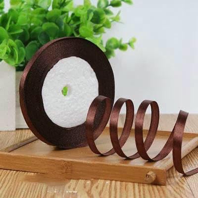 25 Yards/Rolle 6 mm Satinbänder für Hochzeiten, Geburtstage, Partys, Geschenkband, Weihnachten, Halloween, Festivalbedarf, DIY-Bastelband, 32 Dunkelkaffee, 22 Meter Länge 25 Yards/Rolle 6 mm Satinbänder für Hochzeiten, Geburtstage, Partys, Geschenkband, Weihnachten, Halloween, Festivalbedarf, DIY-Bastelband, 32 Dunkelkaffee, 22 Meter Länge von AYHTUD