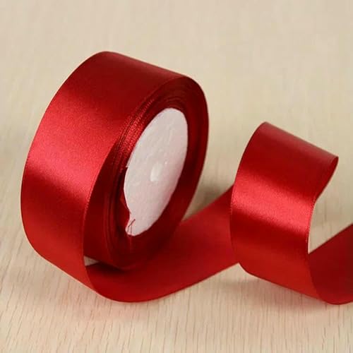 25 Yards 6/10/15/20/25/40/50 mm Seidensatinband Hochzeitsfeier Weihnachtsband Blumen verziert DIY Bekleidung Nähstoff-33 Burgunderrot-40 mm Breite 25 Yards 6/10/15/20/25/40/50 mm Seidensatinband Hochzeitsfeier Weihnachtsband Blumen verziert DIY Bekleidung Nähstoff-33 Burgunderrot-40 mm Breite von AYHTUD