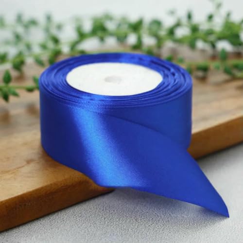 25 Yards Satinband 50 mm 38 mm 25 mm 15 mm 10 mm 6 mm für DIY-Verpackungen, Seidenbastelbedarf, Nähzubehör, Partydekoration, Blau, Breite 38 mm 25 Yards Satinband 50 mm 38 mm 25 mm 15 mm 10 mm 6 mm für DIY-Verpackungen, Seidenbastelbedarf, Nähzubehör, Partydekoration, Blau, Breite 38 mm von AYHTUD