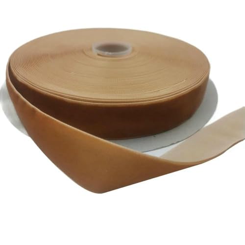25 mm, 25 Yards, 31 Farben, einseitiges Samtband für handgefertigte Blumenstraußverpackungen, Heimparty-Dekoration, Weihnachtsstreifen – Ingwer V026 – 25 mm x 25 Yards 25 mm, 25 Yards, 31 Farben, einseitiges Samtband für handgefertigte Blumenstraußverpackungen, Heimparty-Dekoration, Weihnachtsstreifen – Ingwer V026 – 25 mm x 25 Yards von AYHTUD