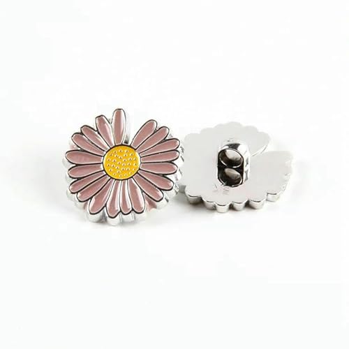25 mm kleine Knöpfe, Sonnenblumenknöpfe, Metallknöpfe aus Kunstharz für Kleidung, Mäntel, Pullover, Accessoires, DIY, 2–25 mm, 10 Stück 25 mm kleine Knöpfe, Sonnenblumenknöpfe, Metallknöpfe aus Kunstharz für Kleidung, Mäntel, Pullover, Accessoires, DIY, 2–25 mm, 10 Stück von AYHTUD