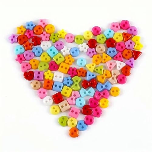 250 Stück 3,0 mm 4,0 mm 5 mm 6 mm Mini-Knöpfe für Puppen und Plüschspielzeug-Kleidung – und Designs – 6 mm Mix-Form 250 Stück 3,0 mm 4,0 mm 5 mm 6 mm Mini-Knöpfe für Puppen und Plüschspielzeug-Kleidung – und Designs – 6 mm Mix-Form von AYHTUD