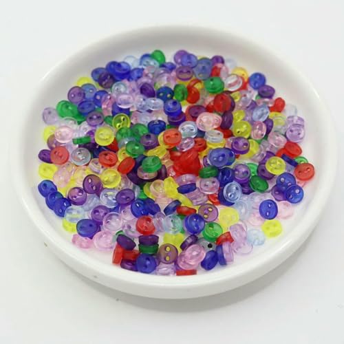 250 Stück 3,0 mm 4,0 mm 5 mm 6 mm Mini-Knöpfe für Puppen und Plüschtiere, Kleidung – und Designs – 5 mm, transparent, gemischt 250 Stück 3,0 mm 4,0 mm 5 mm 6 mm Mini-Knöpfe für Puppen und Plüschtiere, Kleidung – und Designs – 5 mm, transparent, gemischt von AYHTUD