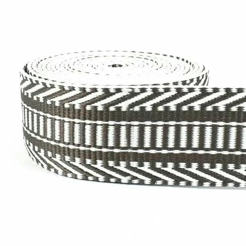 3/5 Meter 38/50 mm Polyester-Jacquard-Gurtband, dickes Band, Taschengurt, Gürtel für DIY-Kleidung, Schrägband, Nähzubehör, Aprikose, 50 mm, 5 Meter 3/5 Meter 38/50 mm Polyester-Jacquard-Gurtband, dickes Band, Taschengurt, Gürtel für DIY-Kleidung, Schrägband, Nähzubehör, Aprikose, 50 mm, 5 Meter von AYHTUD