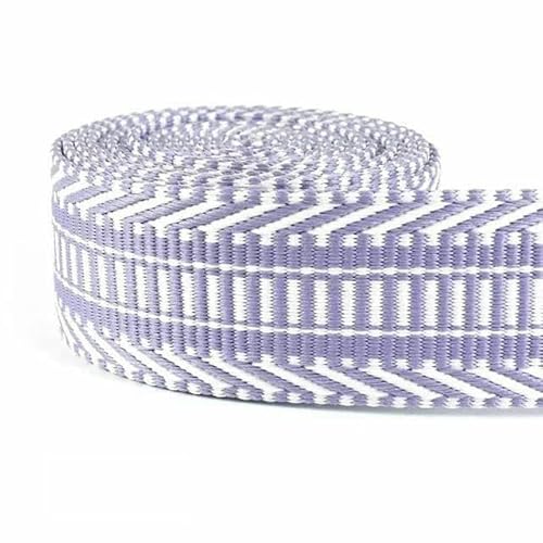 3/5 Meter 38/50 mm Polyester-Jacquard-Gurtband, dickes Band, Taschengurt, Gürtel für DIY-Kleidung, Schrägband, Nähzubehör – Hellviolett – 38 mm – 5 Meter 3/5 Meter 38/50 mm Polyester-Jacquard-Gurtband, dickes Band, Taschengurt, Gürtel für DIY-Kleidung, Schrägband, Nähzubehör – Hellviolett – 38 mm – 5 Meter von AYHTUD
