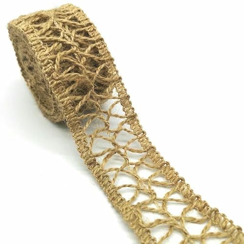 3 Yards natürliche Jute Sackleinen hessischen Band Schnur Blumenmuster Hochzeit Party liefert DIY Seil Handwerk-01 3 Yards natürliche Jute Sackleinen hessischen Band Schnur Blumenmuster Hochzeit Party liefert DIY Seil Handwerk-01 von AYHTUD