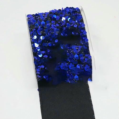 3 Zoll 75 mm 25 Yards Rolle Pailletten-Samtband DIY Holiday Cheer Haarschleifenmaterial Handgefertigtes Deko-Zubehör-O4102715-38 mm 5 Yards 3 Zoll 75 mm 25 Yards Rolle Pailletten-Samtband DIY Holiday Cheer Haarschleifenmaterial Handgefertigtes Deko-Zubehör-O4102715-38 mm 5 Yards von AYHTUD