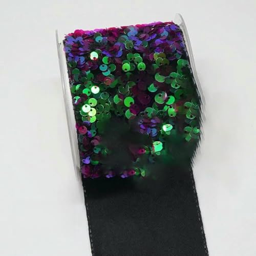 3 Zoll 75 mm 25 Yards Rolle Pailletten-Samtband DIY Holiday Cheer Haarschleifenmaterial Handgefertigtes Deko-Zubehör-O4102718-38 mm 5 Yards 3 Zoll 75 mm 25 Yards Rolle Pailletten-Samtband DIY Holiday Cheer Haarschleifenmaterial Handgefertigtes Deko-Zubehör-O4102718-38 mm 5 Yards von AYHTUD