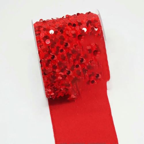 3 Zoll 75 mm 25 Yards Rolle Pailletten-Samtband DIY Holiday Cheer Haarschleifenmaterial Handgefertigtes Deko-Zubehör-O5102709-38 mm 5 Yards 3 Zoll 75 mm 25 Yards Rolle Pailletten-Samtband DIY Holiday Cheer Haarschleifenmaterial Handgefertigtes Deko-Zubehör-O5102709-38 mm 5 Yards von AYHTUD