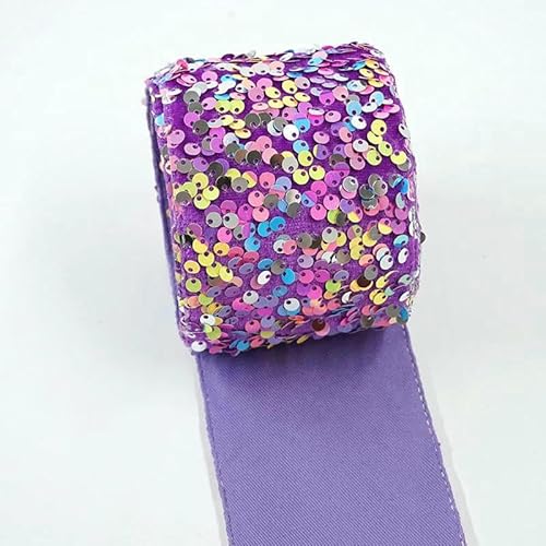3 Zoll 75 mm 25 Yards Rolle Pailletten-Samtband DIY Holiday Cheer Haarschleifenmaterial Handgefertigtes Deko-Zubehör-O5104040-38 mm 5 Yards 3 Zoll 75 mm 25 Yards Rolle Pailletten-Samtband DIY Holiday Cheer Haarschleifenmaterial Handgefertigtes Deko-Zubehör-O5104040-38 mm 5 Yards von AYHTUD