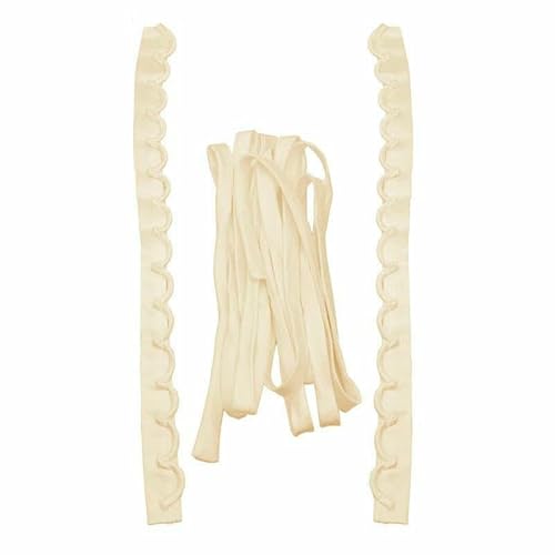 3-teiliges Set Satin-Reißverschluss für Brautkleider, Ersatz, verstellbares Korsett-Rücken-Set, Schnürbänder, DIY-Bastel-Brautkleid, Champagner, 48 x 2 cm 3-teiliges Set Satin-Reißverschluss für Brautkleider, Ersatz, verstellbares Korsett-Rücken-Set, Schnürbänder, DIY-Bastel-Brautkleid, Champagner, 48 x 2 cm von AYHTUD