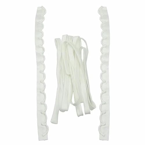 3-teiliges Set Satin-Reißverschluss für Brautkleider, Ersatz, verstellbares Korsett-Rücken-Set, Schnürbänder, DIY-Bastel-Brautkleid, Weiß, 48 x 2 cm 3-teiliges Set Satin-Reißverschluss für Brautkleider, Ersatz, verstellbares Korsett-Rücken-Set, Schnürbänder, DIY-Bastel-Brautkleid, Weiß, 48 x 2 cm von AYHTUD