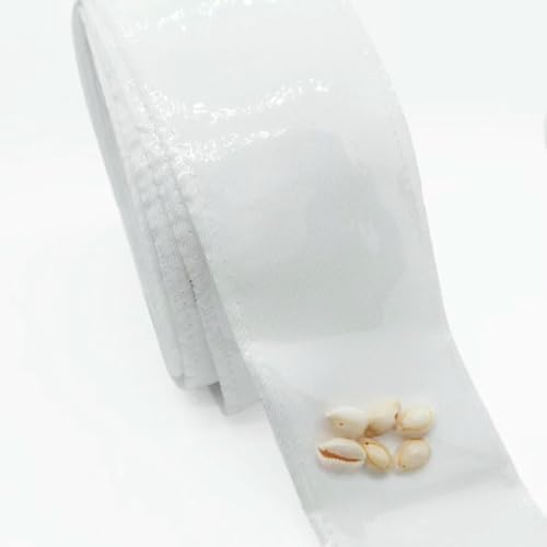 38 mm, 75 mm, 7,6 cm, mehrfarbig, transparent, PVC-Geleeband, ein- und doppellagig, 22,8 m/Rolle, 1 weiß, 75 mm von AYHTUD