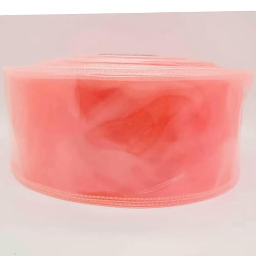 38 mm, 75 mm, 7,6 cm, mehrfarbig, transparent, PVC-Geleeband, ein- und doppellagig, 22,8 m/Rolle, 2 Pfirsiche, eine Lage, 75 mm von AYHTUD
