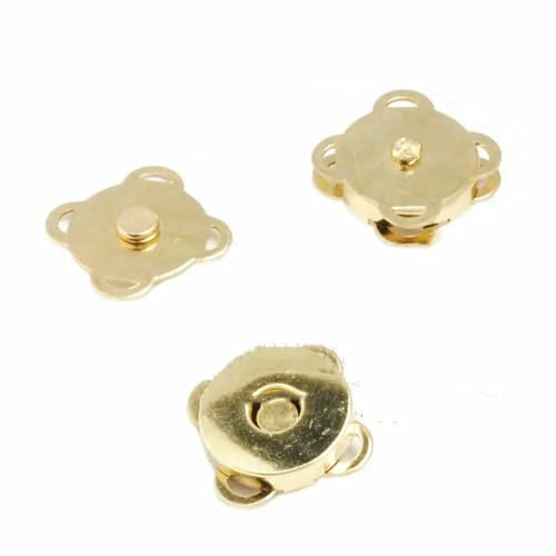 3Sets Magnetische Druckknöpfe Verschluss Verschluss Knopf Pflaume Magnetverschlüsse Schnalle Handtasche Geldbörse Brieftasche Kleidung Nähen DIY Handwerk 10/15/1 von AYHTUD