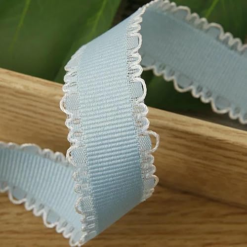 4,5 m Kantenband, Ripsband mit feinen Schlaufen zum Nähen von Kleidung, Verpacken, DIY-Haarschleifen, Hutdekor, Bastelbedarf, hellblau, 16 mm, 4,5 m 4,5 m Kantenband, Ripsband mit feinen Schlaufen zum Nähen von Kleidung, Verpacken, DIY-Haarschleifen, Hutdekor, Bastelbedarf, hellblau, 16 mm, 4,5 m von AYHTUD