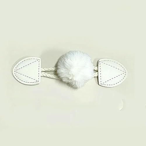 4 Paar Metall-Leder-Paarknöpfe für Nähzubehör, Jacken, Mäntel, Pullover, Strickjacke, Gürtelschnalle, Handarbeit, Kleidungsdekoration, 5-774-1-4 Paar von AYHTUD