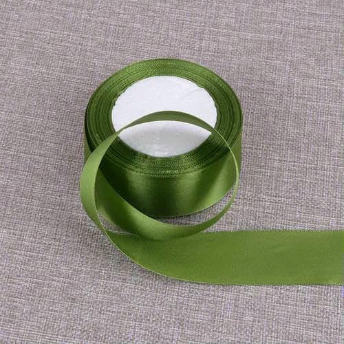 4 cm Seidensatinbänder, 22 Meter/Los, Weihnachten, Halloween, Hochzeit, Geburtstagsfeier, Geschenkband, DIY, handgefertigter Bastelstoff, Armeegrün, 22 Meter Länge 4 cm Seidensatinbänder, 22 Meter/Los, Weihnachten, Halloween, Hochzeit, Geburtstagsfeier, Geschenkband, DIY, handgefertigter Bastelstoff, Armeegrün, 22 Meter Länge von AYHTUD
