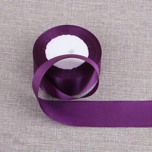 4 cm Seidensatinbänder, 22 Meter/Los, Weihnachten, Halloween, Hochzeit, Geburtstagsfeier, Geschenkband, DIY, handgefertigter Bastelstoff, Dunkelviolett, 22 Meter Länge 4 cm Seidensatinbänder, 22 Meter/Los, Weihnachten, Halloween, Hochzeit, Geburtstagsfeier, Geschenkband, DIY, handgefertigter Bastelstoff, Dunkelviolett, 22 Meter Länge von AYHTUD