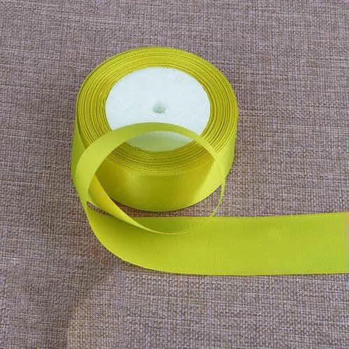 4 cm Seidensatinbänder, 22 Meter/Los, Weihnachten, Halloween, Hochzeit, Geburtstagsfeier, Geschenkband, DIY, handgefertigter Bastelstoff, Zitronengelb, 22 Meter Länge 4 cm Seidensatinbänder, 22 Meter/Los, Weihnachten, Halloween, Hochzeit, Geburtstagsfeier, Geschenkband, DIY, handgefertigter Bastelstoff, Zitronengelb, 22 Meter Länge von AYHTUD
