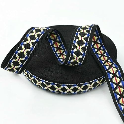 5/10/20 Meter 20 mm Polyester-Jacquard-Gurtband, Gürtel, Taschengurt, Band, dekoratives Band, Kleidung, Schrägband, Zubehör-02-20 Meter 5/10/20 Meter 20 mm Polyester-Jacquard-Gurtband, Gürtel, Taschengurt, Band, dekoratives Band, Kleidung, Schrägband, Zubehör-02-20 Meter von AYHTUD