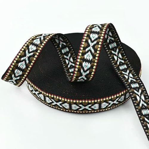 5/10/20 Meter 20 mm Polyester-Jacquard-Gurtband, Gürtel, Taschengurt, Band, dekoratives Band, Kleidung, Schrägband, Zubehör-04-20 Meter 5/10/20 Meter 20 mm Polyester-Jacquard-Gurtband, Gürtel, Taschengurt, Band, dekoratives Band, Kleidung, Schrägband, Zubehör-04-20 Meter von AYHTUD