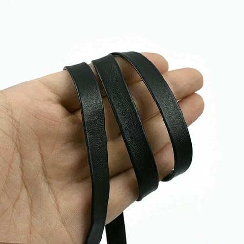 5/10 m, 3–50 mm, schwarzes Lederband, Säumen, weiche PU-Spitzenschnur, Schmuckdekoration, Seil, Kleidung, Kantenstreifen, Nähen, Gurtbänder, 10 mm, 5 Meter 5/10 m, 3–50 mm, schwarzes Lederband, Säumen, weiche PU-Spitzenschnur, Schmuckdekoration, Seil, Kleidung, Kantenstreifen, Nähen, Gurtbänder, 10 mm, 5 Meter von AYHTUD