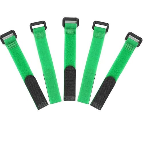 5–100 Stück wiederverwendbare Nylon-Kabelbinder mit Klettverschluss und Schnalle, Draht-Organizer, selbstklebende Wickelfolie, Kunststoffbündel, Gürtelverschlussbänder, Grün, 500 mm x 10 Stück 5–100 Stück wiederverwendbare Nylon-Kabelbinder mit Klettverschluss und Schnalle, Draht-Organizer, selbstklebende Wickelfolie, Kunststoffbündel, Gürtelverschlussbänder, Grün, 500 mm x 10 Stück von AYHTUD