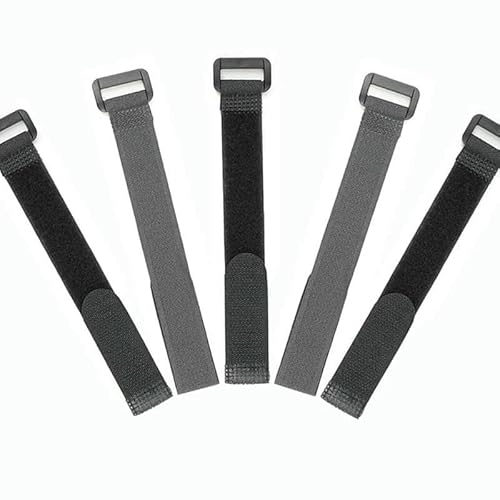 5–100 Stück wiederverwendbare Nylon-Kabelbinder mit Klettverschluss und Schnalle, Draht-Organizer, selbstklebende Wickelfolie, Kunststoffbündel, Gürtelverschlussbänder, Schwarz, 400 mm x 100 St 5–100 Stück wiederverwendbare Nylon-Kabelbinder mit Klettverschluss und Schnalle, Draht-Organizer, selbstklebende Wickelfolie, Kunststoffbündel, Gürtelverschlussbänder, Schwarz, 400 mm x 100 St von AYHTUD