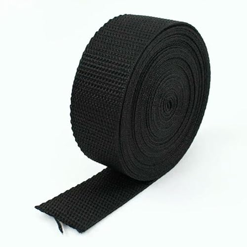 5 Meter 20–50 mm Gurtband für Taschengurte, 1,1 mm Rucksackband, DIY-Kleidung, Schrägband, Nähzubehör, Schwarz, 25 mm 5 Meter 20–50 mm Gurtband für Taschengurte, 1,1 mm Rucksackband, DIY-Kleidung, Schrägband, Nähzubehör, Schwarz, 25 mm von AYHTUD