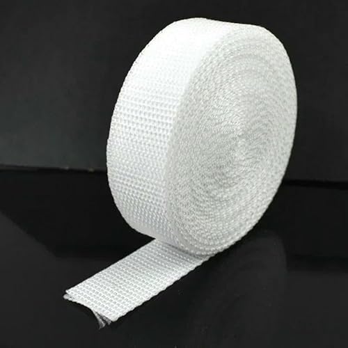 5 Meter 20–50 mm Gurtband für Taschengurte, 1,1 mm Rucksackband, DIY-Kleidung, Schrägband, Nähzubehör, Weiß, 50 mm 5 Meter 20–50 mm Gurtband für Taschengurte, 1,1 mm Rucksackband, DIY-Kleidung, Schrägband, Nähzubehör, Weiß, 50 mm von AYHTUD