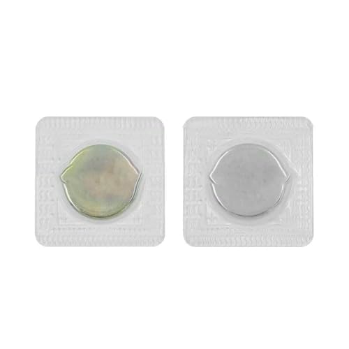 5 Paar unsichtbare, versteckte Metall-Magnetdruckknöpfe aus PVC, unsichtbarer Näh-Magnetverschluss für Handtaschen und Kleidung, 22 mm (rund) von AYHTUD