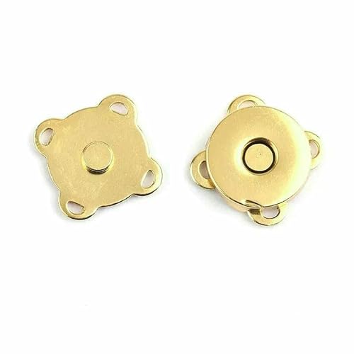 5 Stück 10/14/18 mm Magnetverschlüsse für Geldbörsen, Handtaschen, Metallknöpfe, DIY-Geldbörsen, Basteltaschen, Teile, Zubehör, Farbauswahl, Gold, 18 mm 5 Stück 10/14/18 mm Magnetverschlüsse für Geldbörsen, Handtaschen, Metallknöpfe, DIY-Geldbörsen, Basteltaschen, Teile, Zubehör, Farbauswahl, Gold, 18 mm von AYHTUD