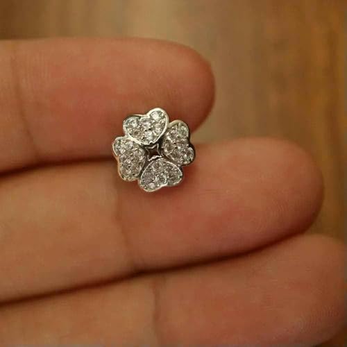 5 Stück Luxus Kristallknöpfe für Kleidung Zirkonia Knopf für Mantel Dekorative CZ Nähknöpfe für Anzüge Strickjacke-K-028 von AYHTUD