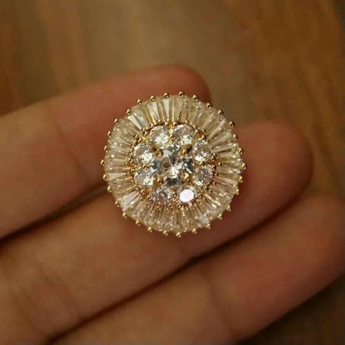 5 Stück Luxus Kristallknöpfe für Kleidung Zirkonia Knopf für Mantel Dekorative CZ Nähknöpfe für Anzüge Strickjacke-K-195 5 Stück Luxus Kristallknöpfe für Kleidung Zirkonia Knopf für Mantel Dekorative CZ Nähknöpfe für Anzüge Strickjacke-K-195 von AYHTUD