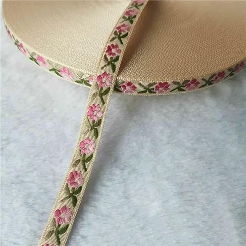 5 Yards 10–25 mm Glitzer-Jacquardband mit glänzenden Blumen für DIY-Haarschmuck, Röcke, Haustierhalsbänder, Zubehör-01 10 mm – 50 Yards 5 Yards 10–25 mm Glitzer-Jacquardband mit glänzenden Blumen für DIY-Haarschmuck, Röcke, Haustierhalsbänder, Zubehör-01 10 mm – 50 Yards von AYHTUD