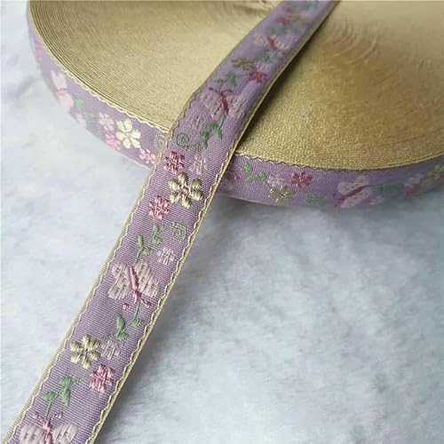 5 Yards 10–25 mm Glitzer-Jacquardband mit glänzenden Blumen für DIY-Haarschmuck, Röcke, Haustierhalsbänder, Zubehör – 17 20 mm – 50 Yards 5 Yards 10–25 mm Glitzer-Jacquardband mit glänzenden Blumen für DIY-Haarschmuck, Röcke, Haustierhalsbänder, Zubehör – 17 20 mm – 50 Yards von AYHTUD