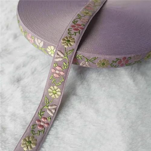 5 Yards 10–25 mm Glitzer-Jacquardband mit glänzenden Blumen für DIY-Haarschmuck, Röcke, Haustierhalsbänder, Zubehör – 23 18 mm – 50 Yards 5 Yards 10–25 mm Glitzer-Jacquardband mit glänzenden Blumen für DIY-Haarschmuck, Röcke, Haustierhalsbänder, Zubehör – 23 18 mm – 50 Yards von AYHTUD