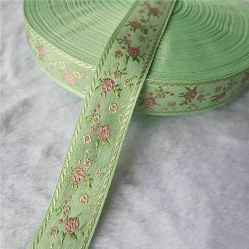 5 Yards 10–25 mm Glitzer-Jacquardband mit glänzenden Blumen für DIY-Haarschmuck, Röcke, Haustierhalsbänder, Zubehör – 34 25 mm – 50 Yards 5 Yards 10–25 mm Glitzer-Jacquardband mit glänzenden Blumen für DIY-Haarschmuck, Röcke, Haustierhalsbänder, Zubehör – 34 25 mm – 50 Yards von AYHTUD