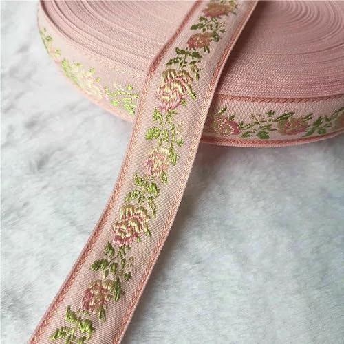 5 Yards 10–25 mm Glitzer-Jacquardband mit glänzenden Blumen für DIY-Haarschmuck, Röcke, Haustierhalsbänder, Zubehör – 38 25 mm – 50 Yards 5 Yards 10–25 mm Glitzer-Jacquardband mit glänzenden Blumen für DIY-Haarschmuck, Röcke, Haustierhalsbänder, Zubehör – 38 25 mm – 50 Yards von AYHTUD